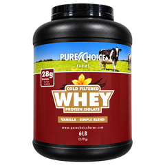 Whey Protein Isolate with Organic Vanilla